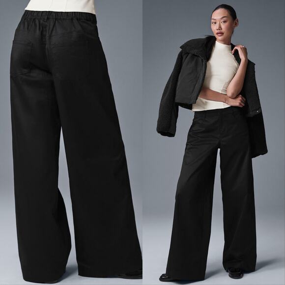 Alo Yoga Wanderlust Wide Leg Trouser - Picture 1 of 4